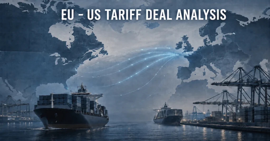 EU US Trade Tariff Implementation Agreement transatlantic trade corridor